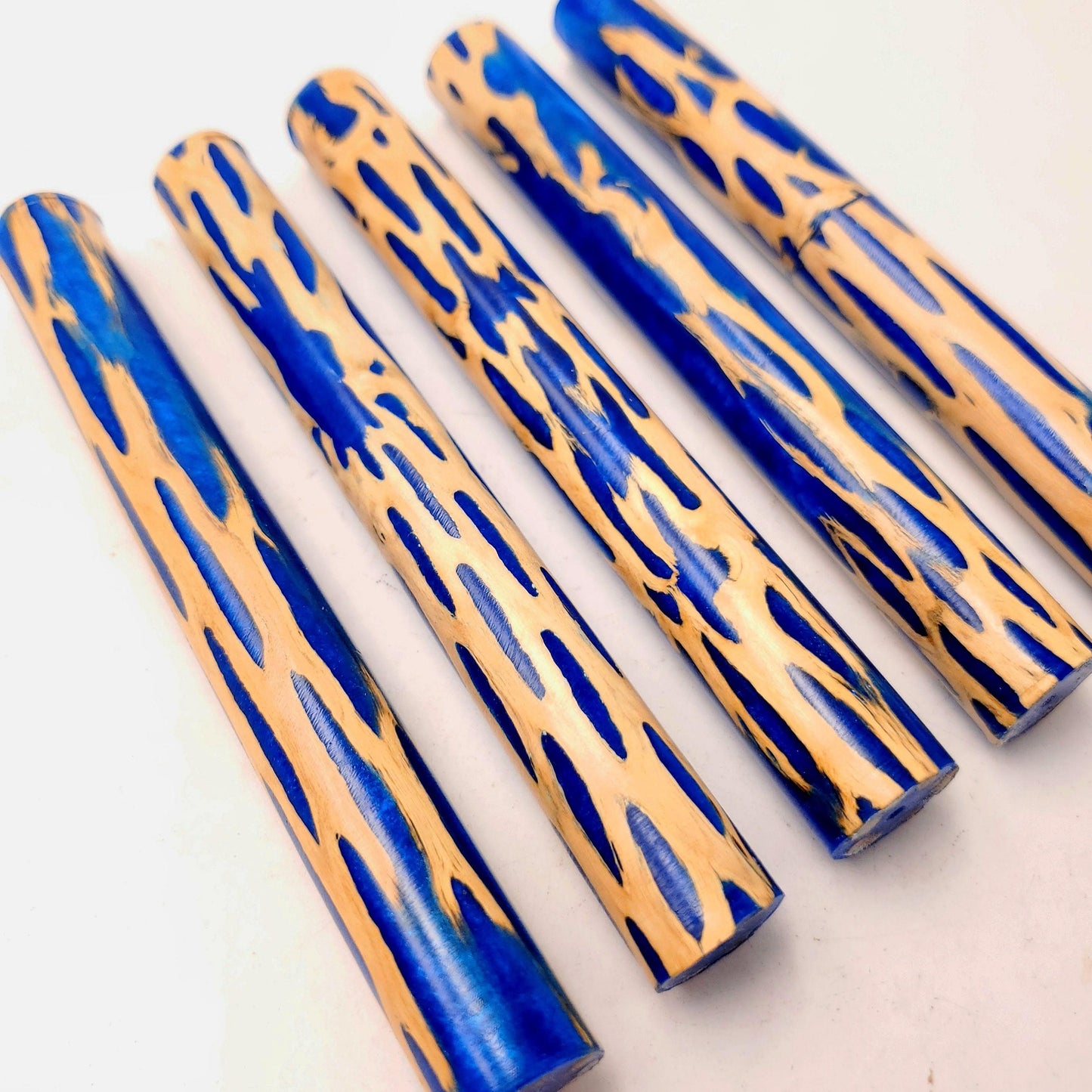 Blue Cholla Cactus Pen Blanks 7/8" x 5-1/4"