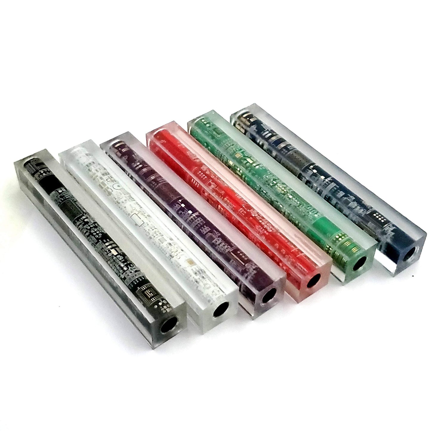 White Circuit Board Pen Blanks Choose Size