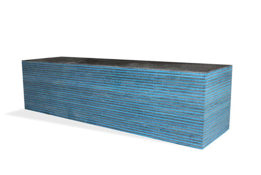 Dark Aqua Spectraply Turning Blanks 1.5" x 1.5" Choose Length SP-18