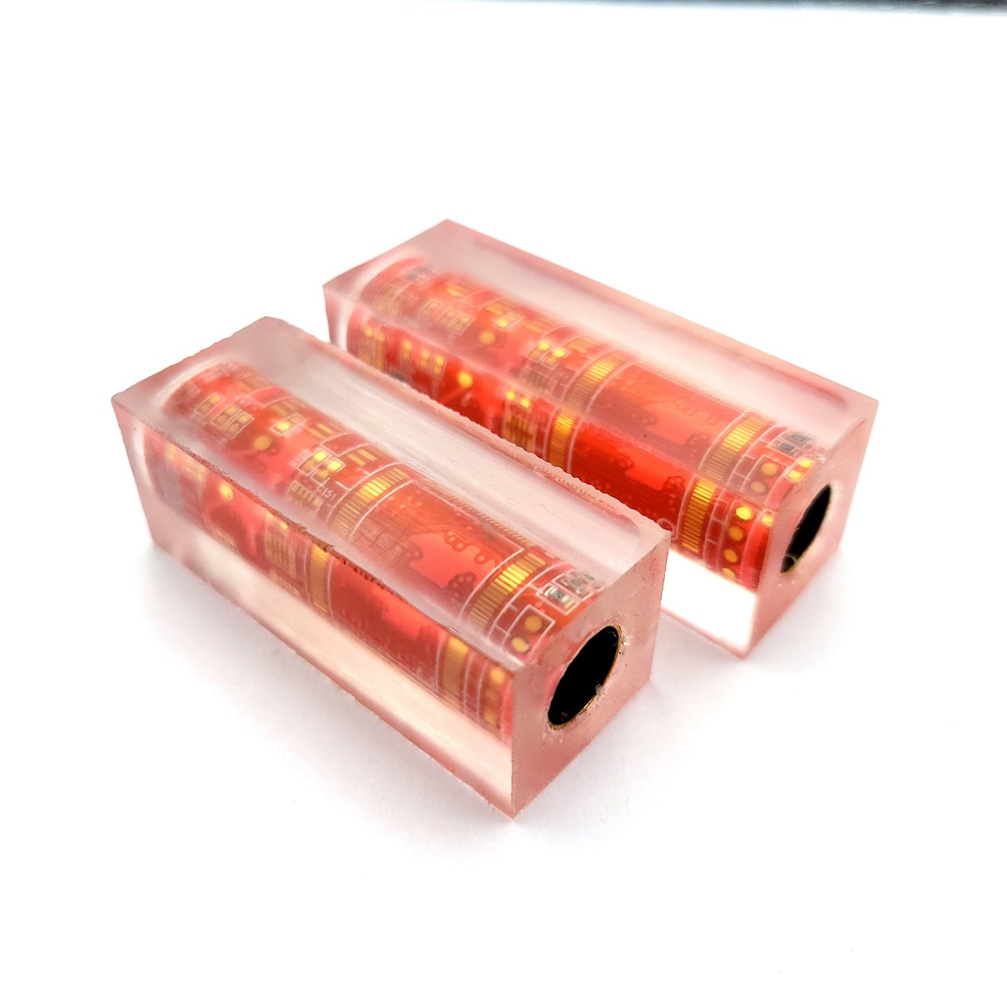 Red Circuit Board Cigar Pen Blanks 10mm -CB-10C-RED