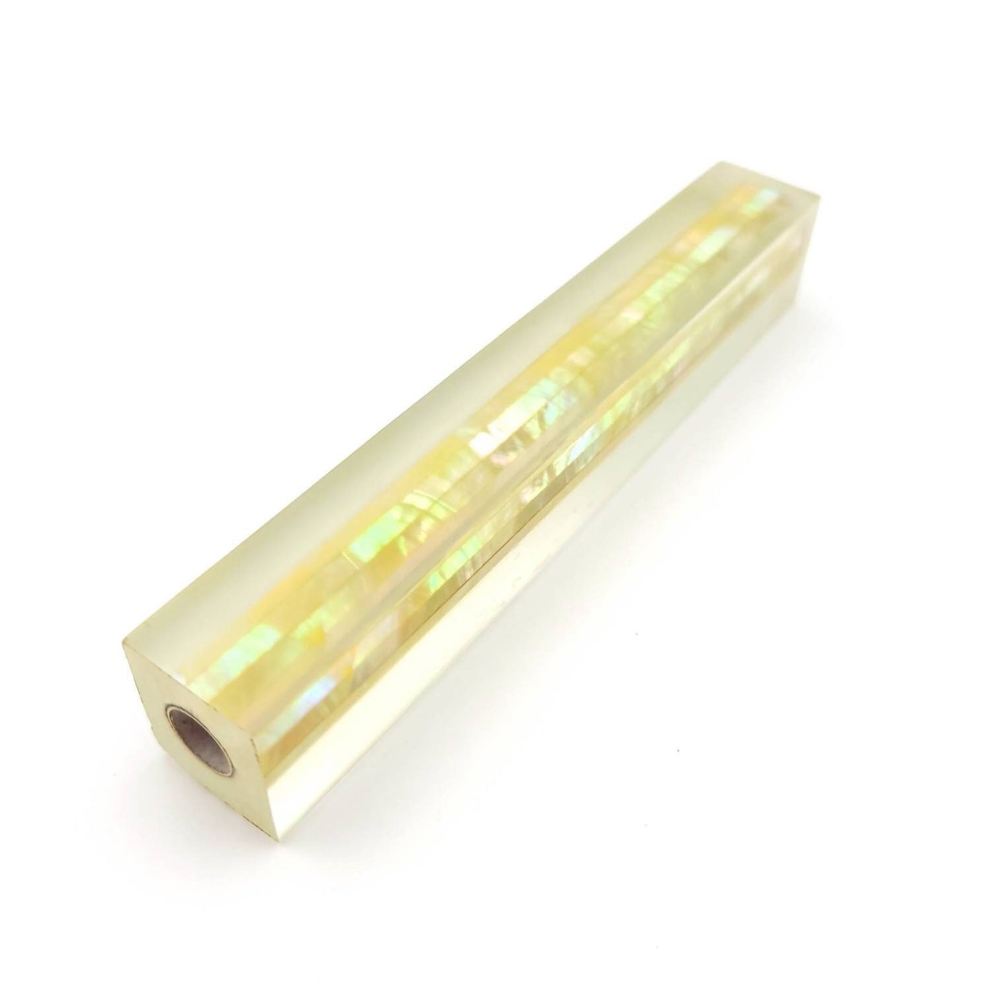 Yellow Abalone Shell Pen Blanks - Choose Size