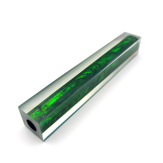 Green New Zealand Abalone Shell Pen Blanks - Choose Size