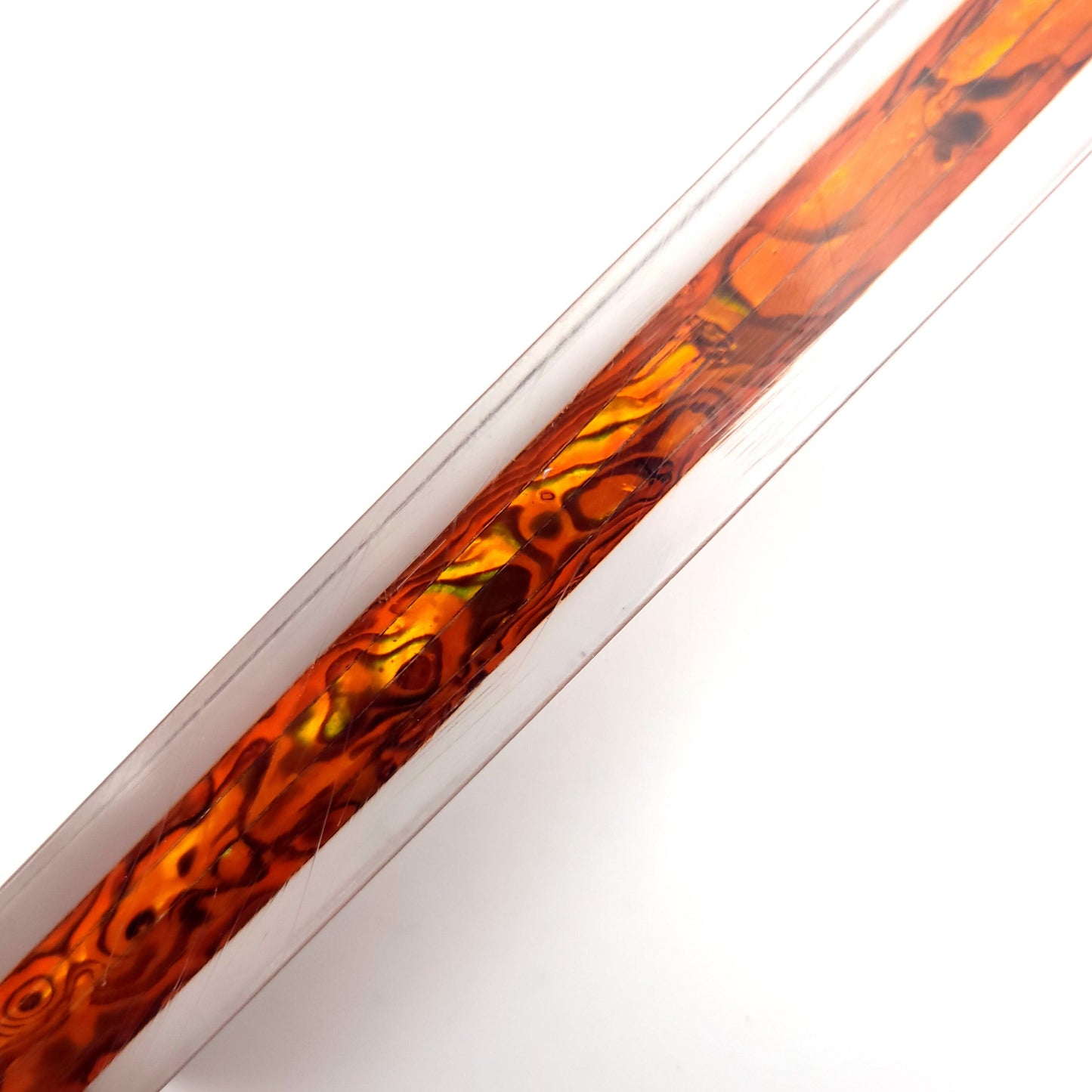 Orange New Zealand Abalone Shell Pen Blanks - Choose Size