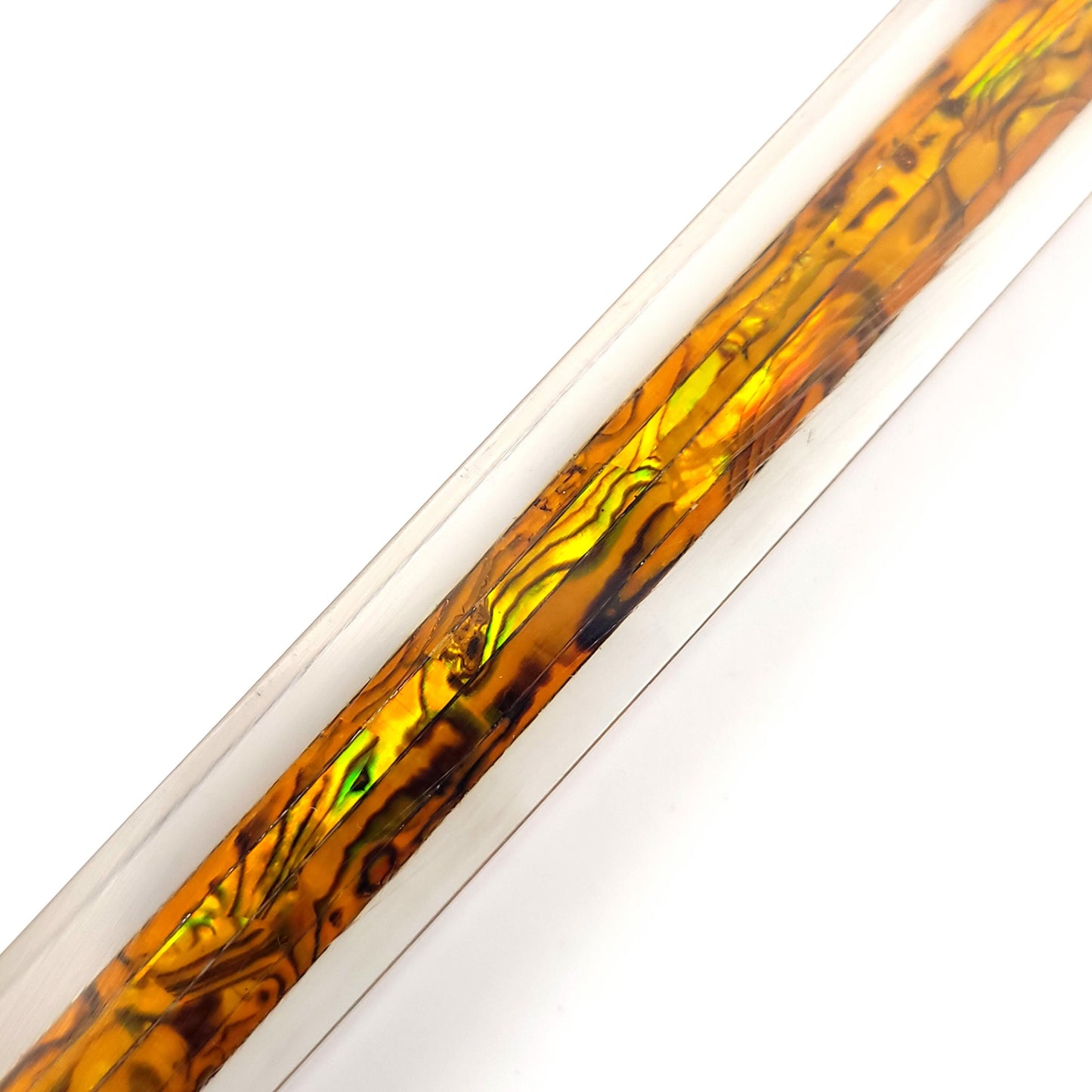 Yellow New Zealand Abalone Shell Pen Blanks - Choose Size