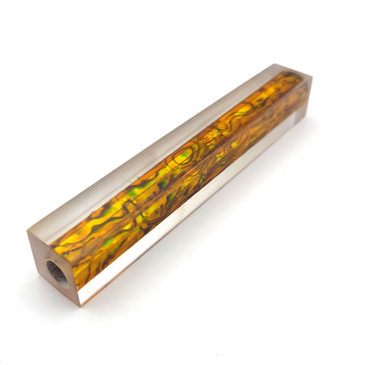 Yellow New Zealand Abalone Shell Pen Blanks - Choose Size