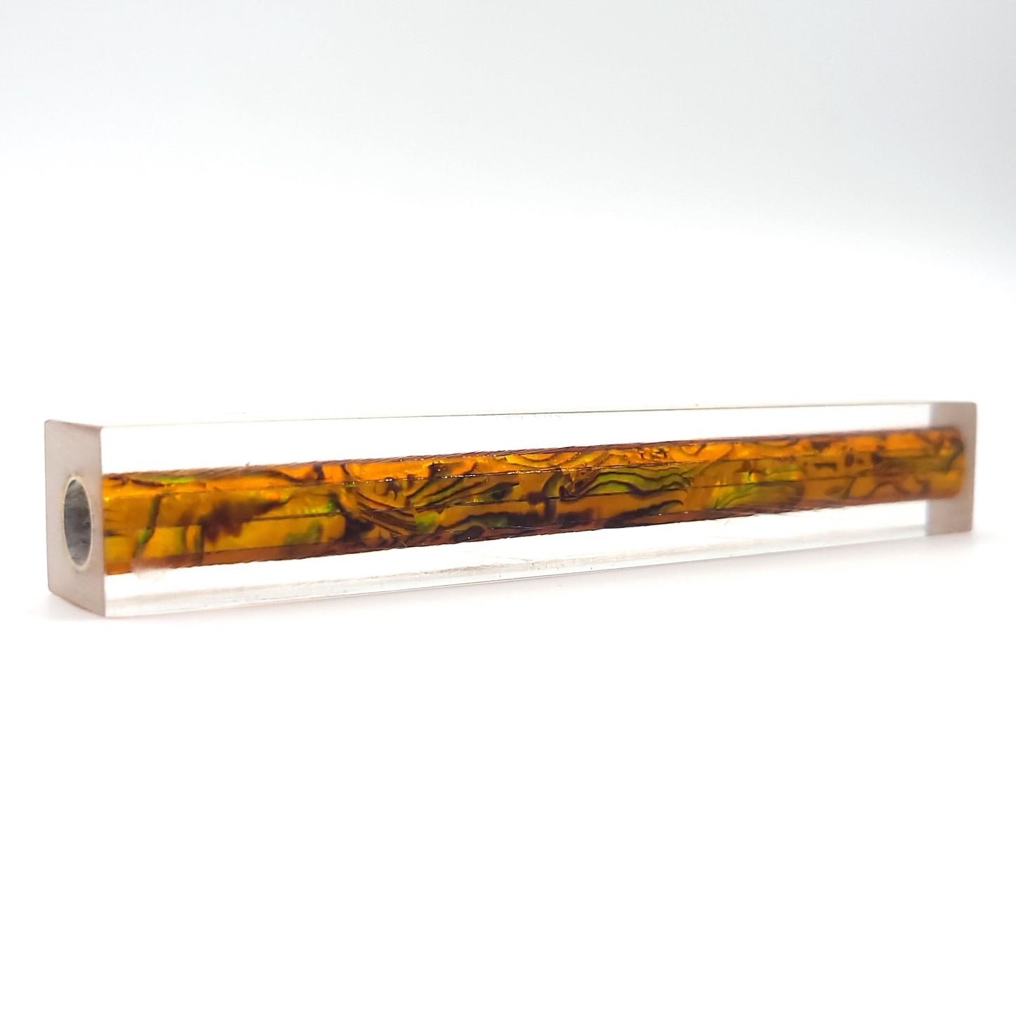 Yellow New Zealand Abalone Shell Pen Blanks - Choose Size