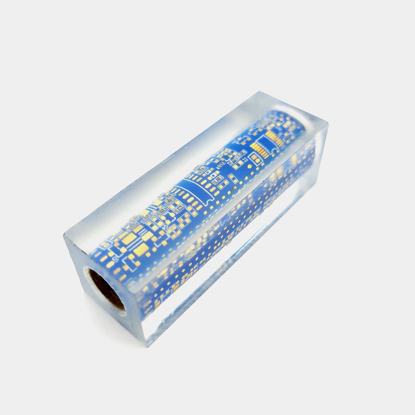 Blue Circuit Board Sierra Pen Blanks 27/64"