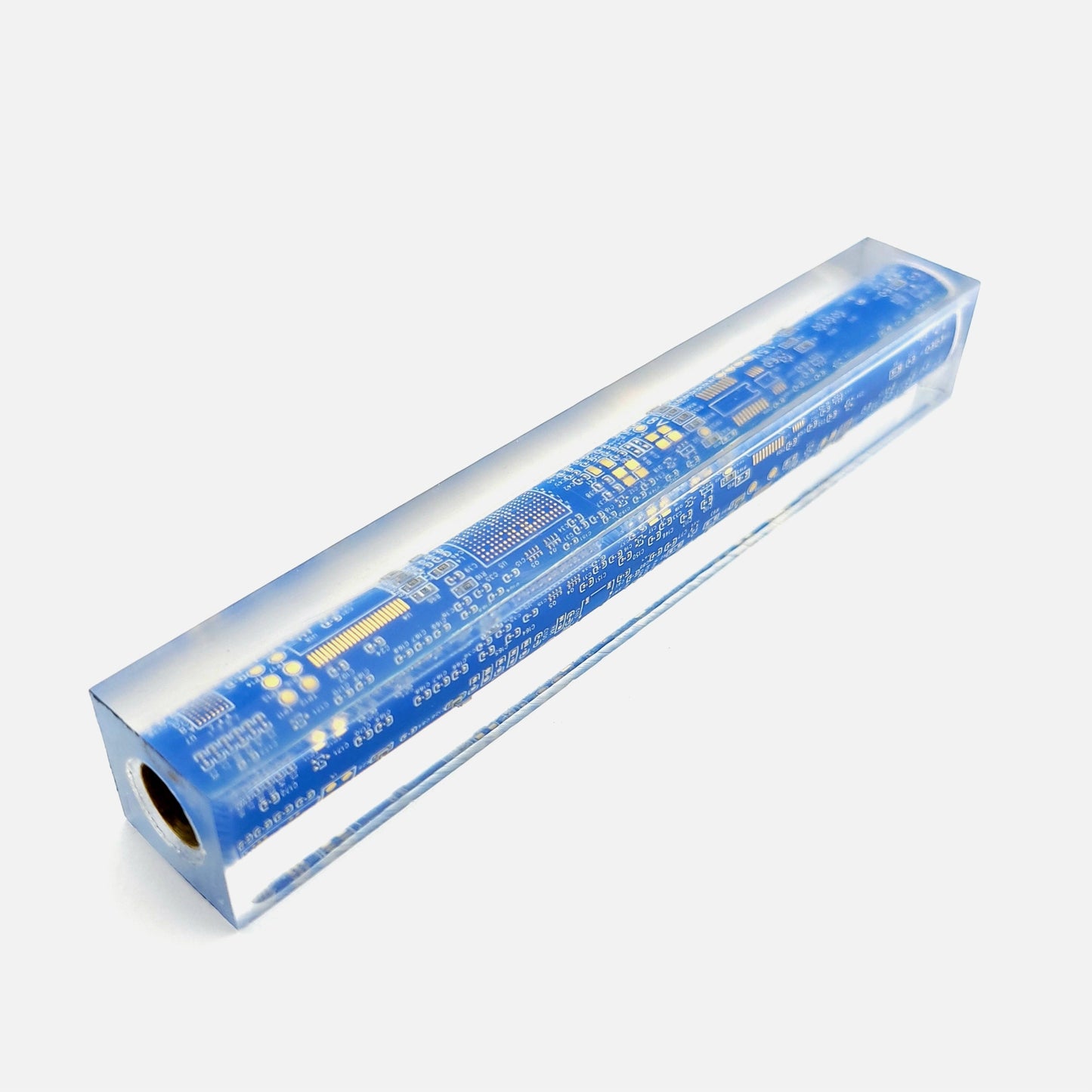 Blue Circuit Board Pen Blanks Choose Size